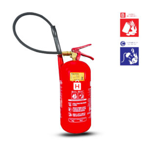 Extintor de Dióxido de Carbono (CO2) 5BC - 4Kg
