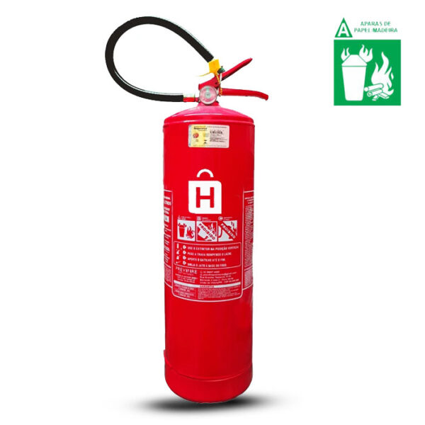 Extintor de Incêndio Água Pressurizada (AG) - 10 Litros