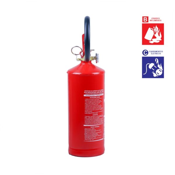 Extintor de PQS BC - 20B-C - 4Kg - Image 2
