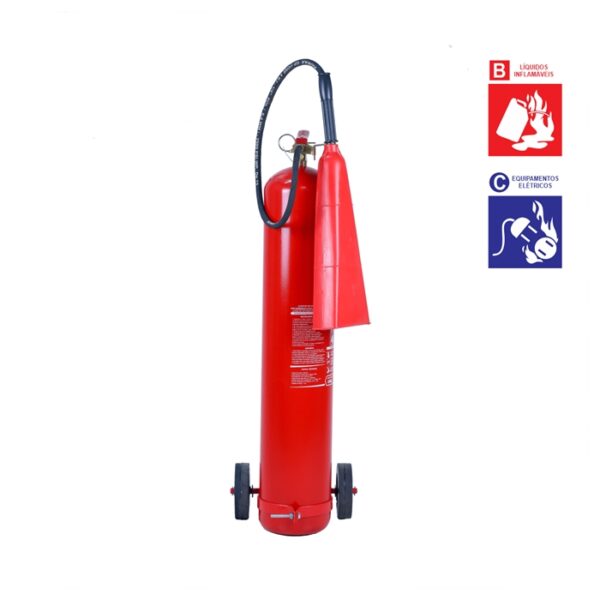 Extintor de CO2 BC - 10B-C - 10Kg - Image 2
