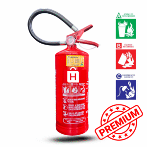 Extintor de Incêndio PQS - 4KG ABC - 5 Anos de Garantia (Premium)