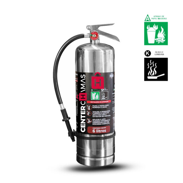 Extintor de Incêndio Industrial Classe K - 6L