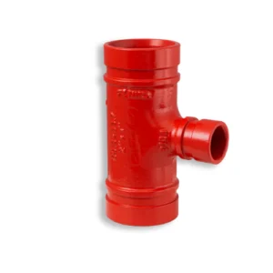 Tee de Redução Ranhurado (Grooved) - 2.1/2"X2" - (73MMX60,3MM)
