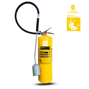 Extintor de Incêndio Classe D - 9KG