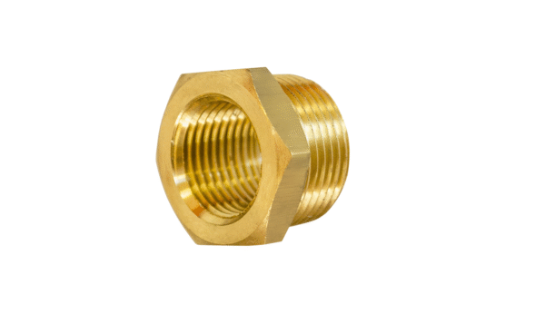 Bucha de Redução para Gás 1" MACHO x 1/2" FÊMEA