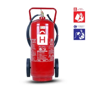 Extintor de Incêndio Carreta PQS 50KG BC (80B:C)