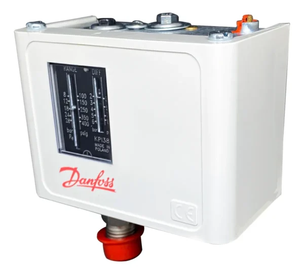 Pressostato KPI 38 - Danfoss - 8,0 a 28,0 bar - Dif 1,8 a 6,0 bar - 1/4" - 060-508166 - Imagem 4